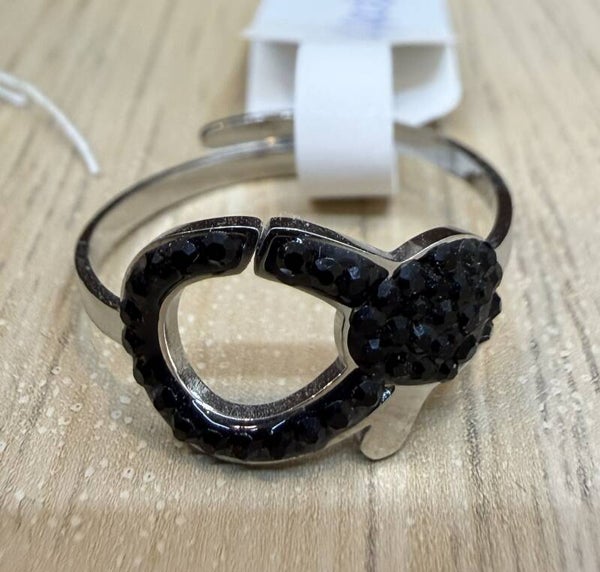 Bague argenté Acier Inoxydable modèle 02