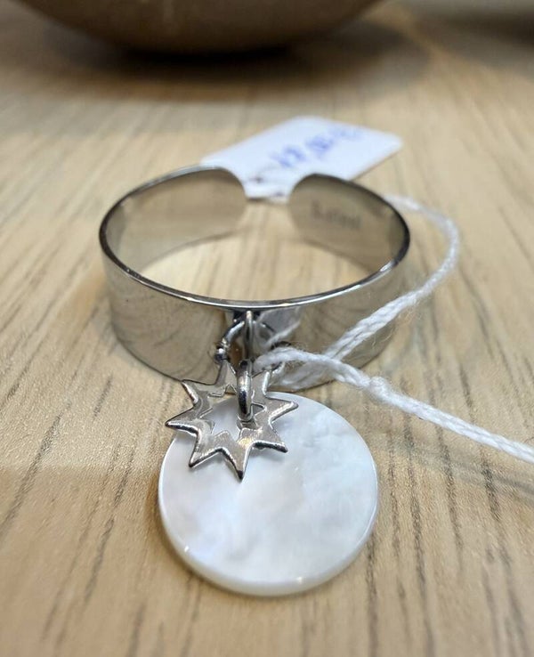 Bague argenté Acier Inoxydable modèle 06