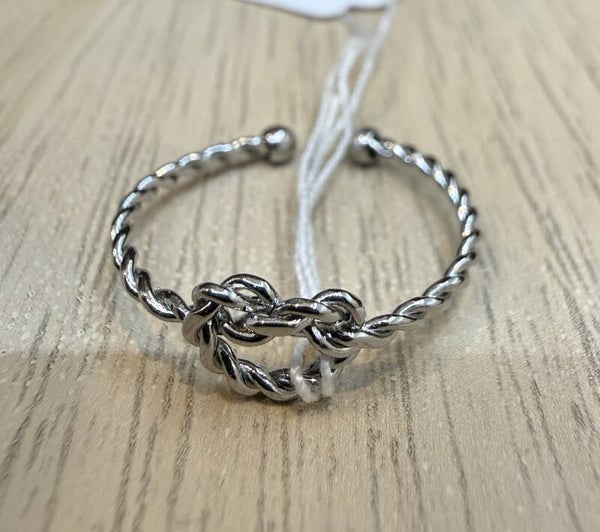 Bague argenté Acier Inoxydable modèle 10