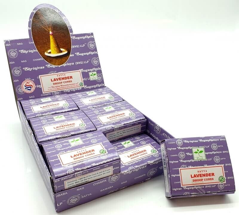 Encens Satya cônes Lavande