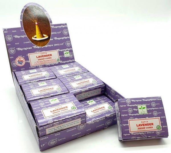Encens Satya cônes Lavande