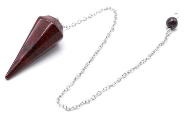 Pendule conique Jaspe Arc-en-ciel 3.5cm