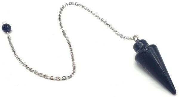 Pendule Goutte Obsidienne Noire 3cm