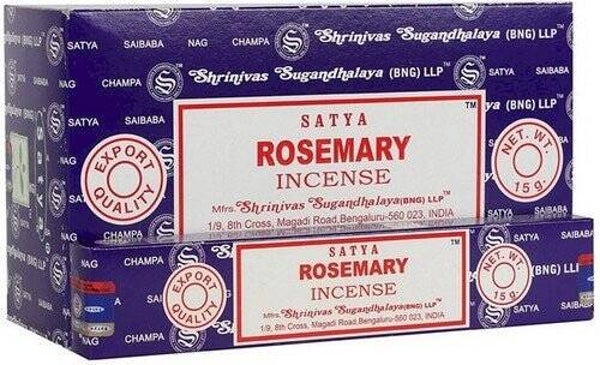 Bâtons d'encens Satya Romarin 15g