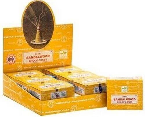 Encens Satya cônes Santal