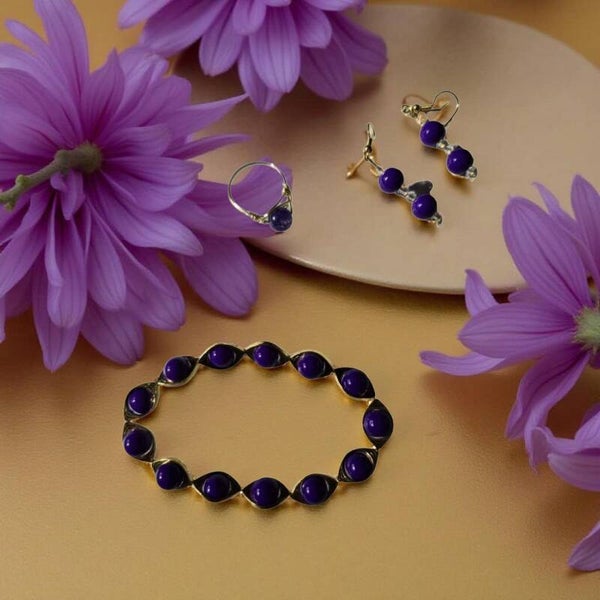 Bright purple set