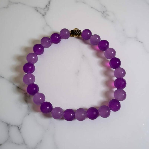 Lilac/purple bracelet
