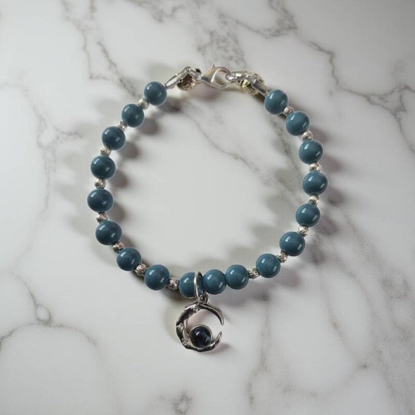 Lightblue/marine bracelet