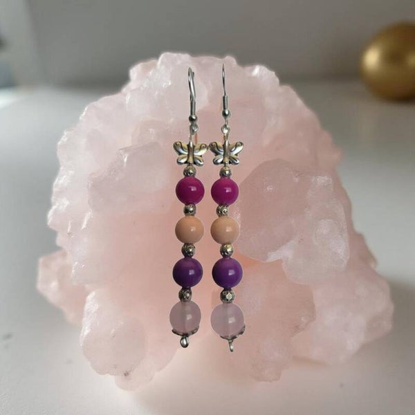 Multicoloured earrings