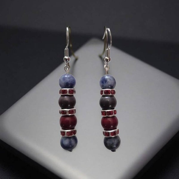 Multicoloured earrings