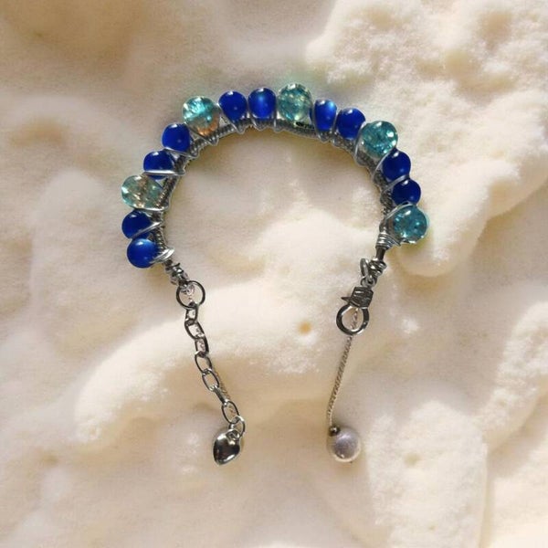 Honey's collection blue and light blue bracelet