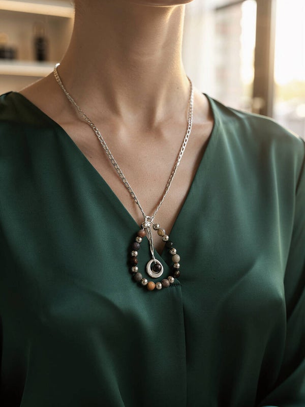 Multicoloured necklace