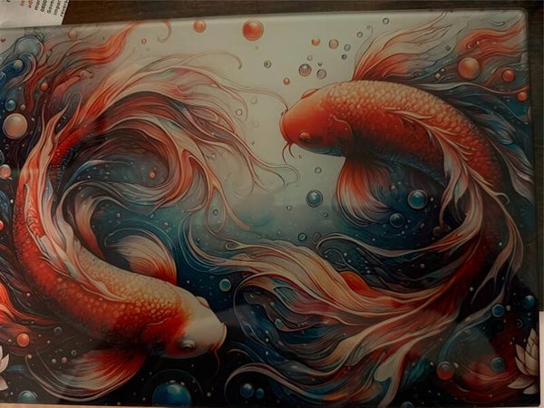 Koi Chopping Board