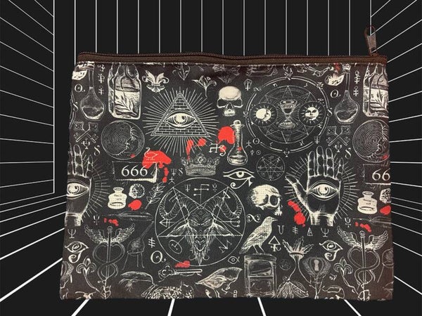 Gothic Style Cosmetic Bag