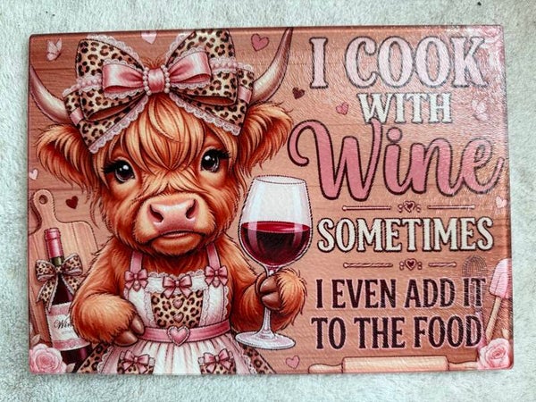 I cook with Wine Board