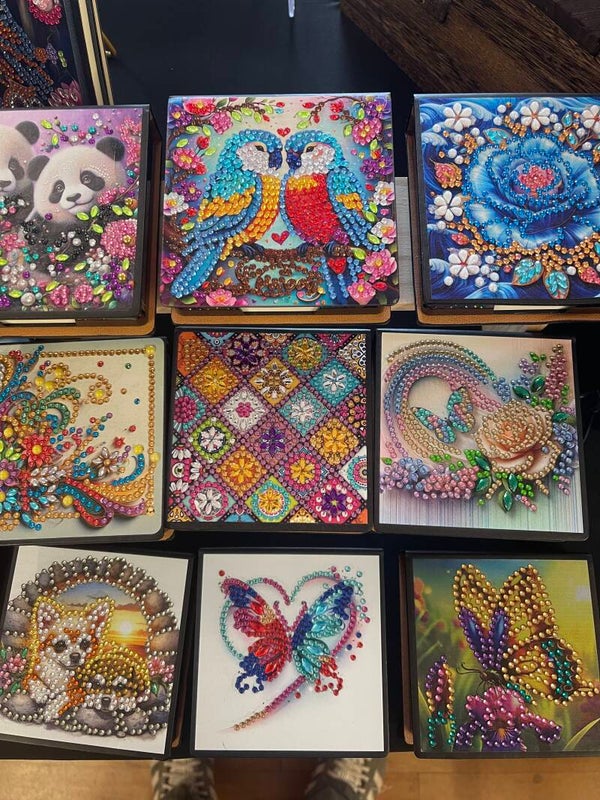 Diamond Art Notelet Holders