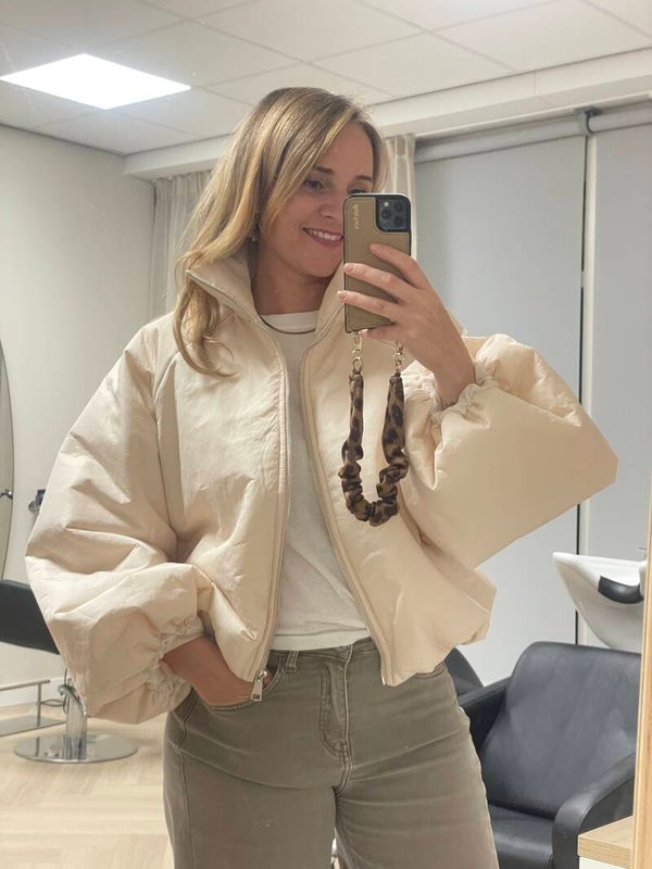 Bomber Jas crème