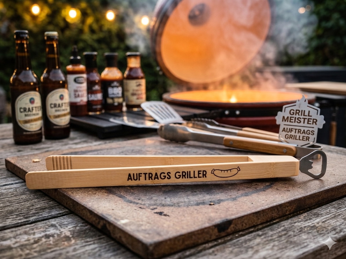 Grillzange zwei in einem