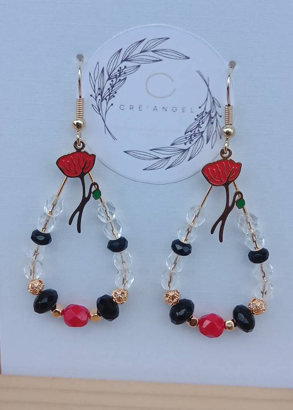Boucles d'oreilles " Goutte "
