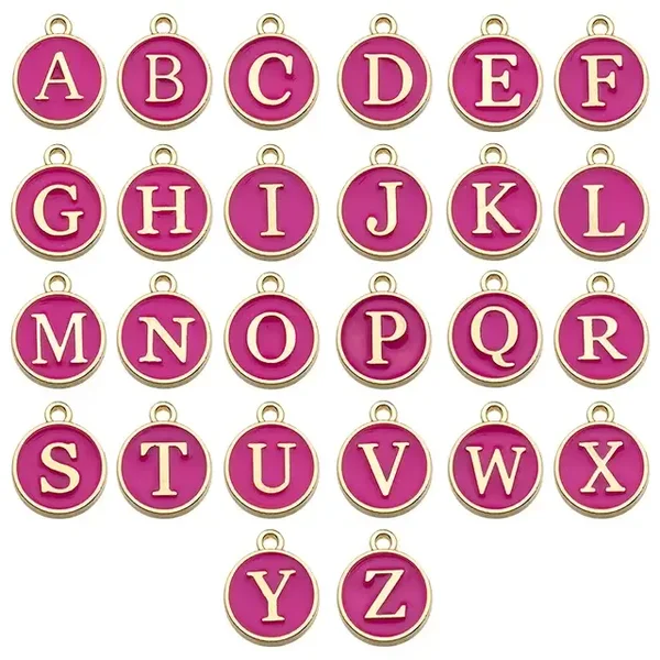 DYO bedels alfabet roze
