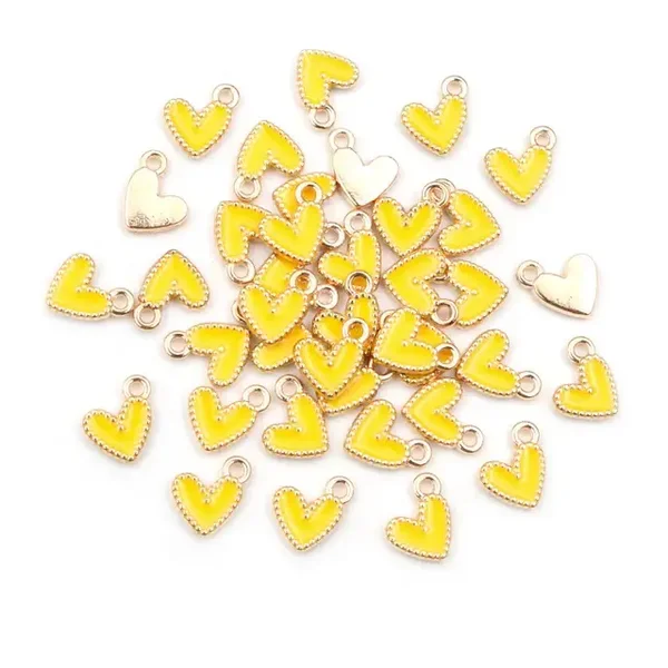 DYO bedel hartje yellow