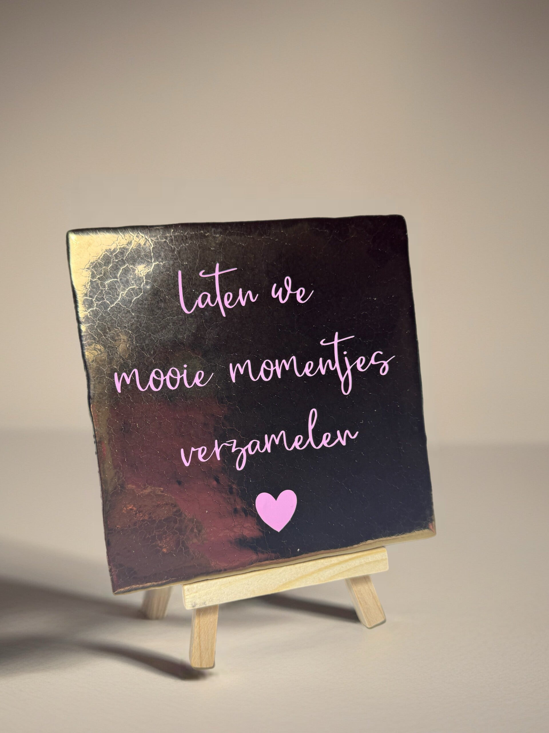 Tegeltje | Mooie momentjes verzamelen