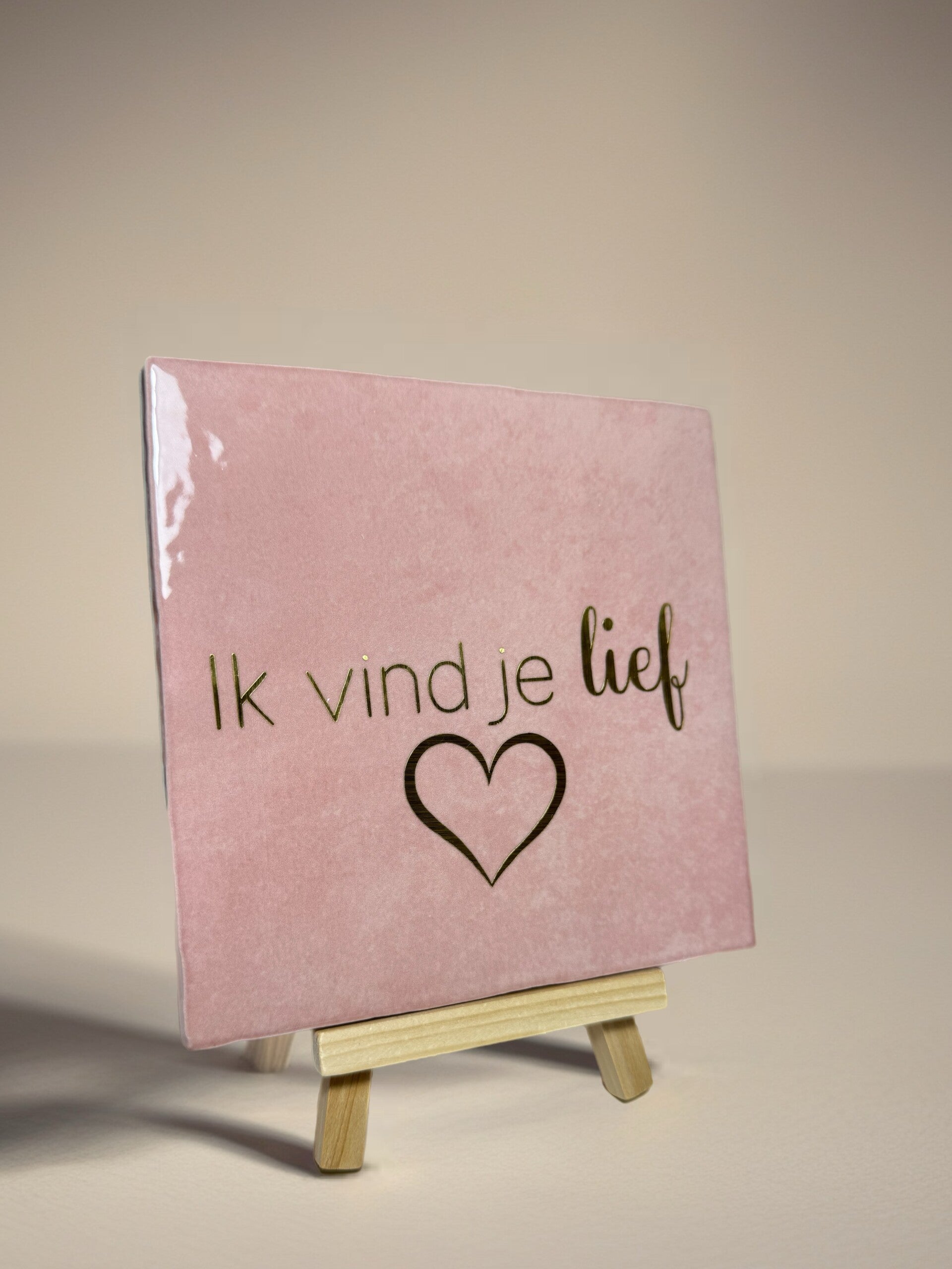 Tegeltje | Ik vind je lief