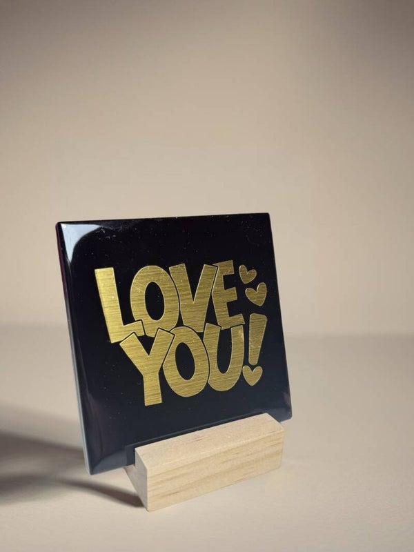 Tegeltje | LOVE YOU
