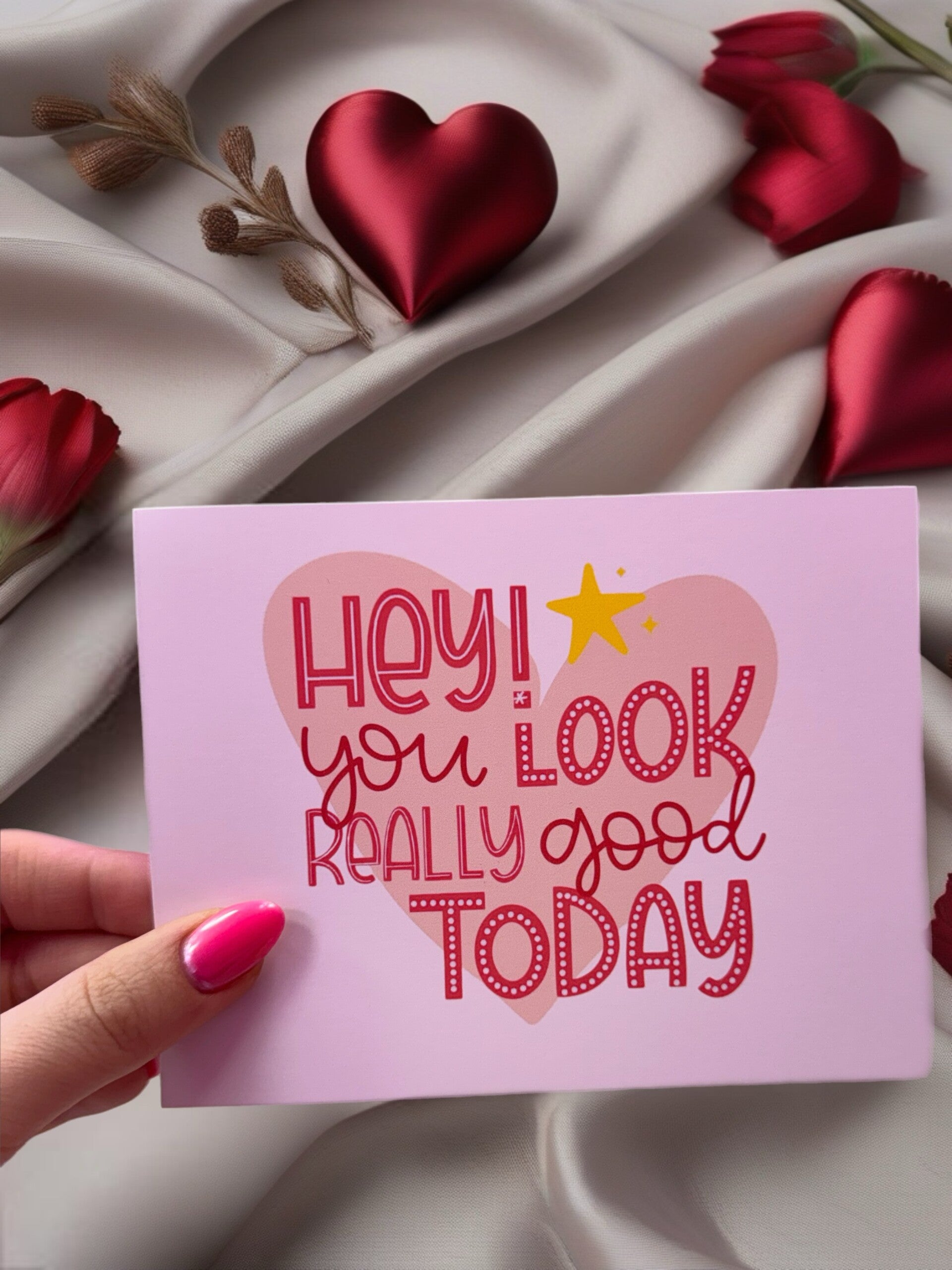 Wenskaart | - Hey you look good today!