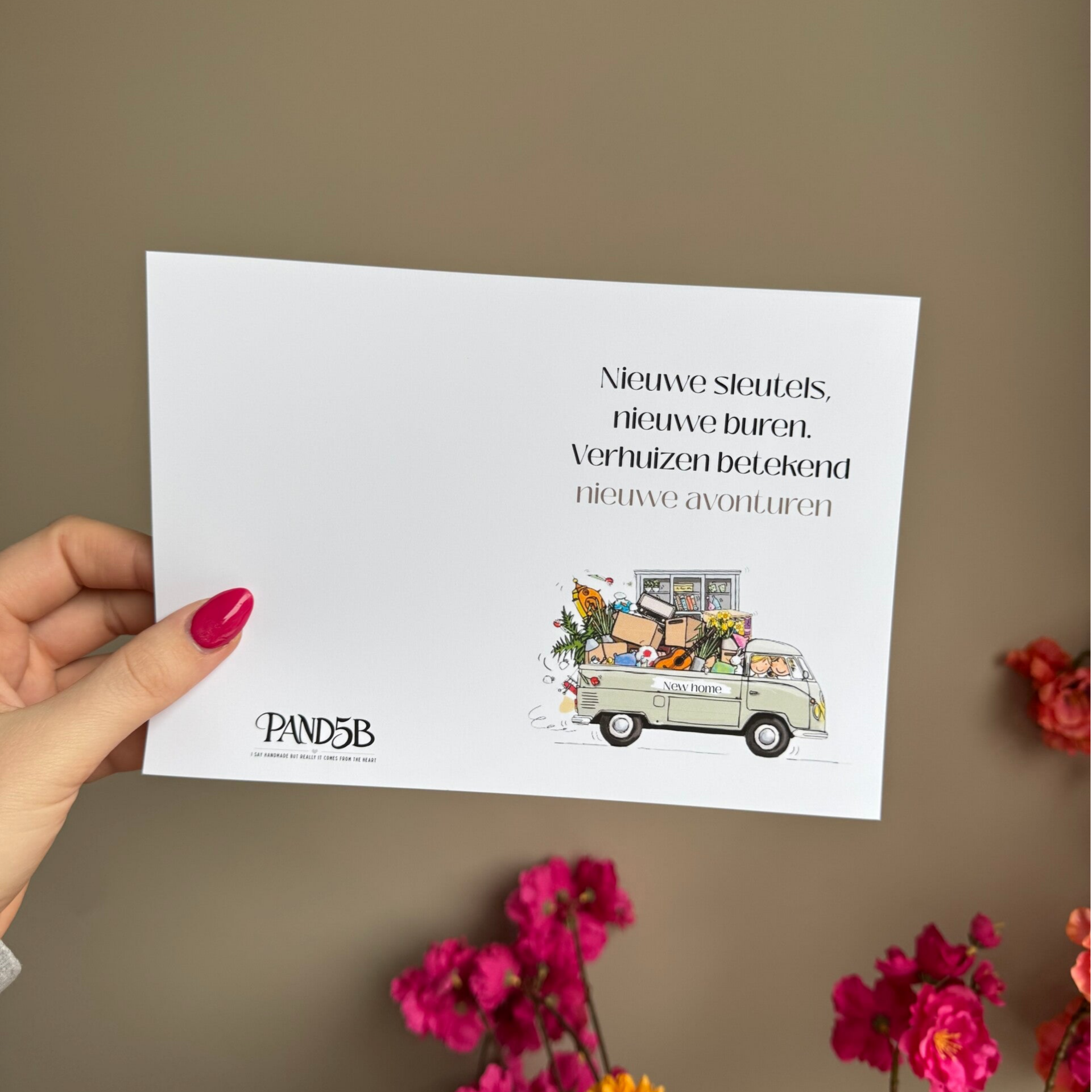 Wenskaart | Verhuizen