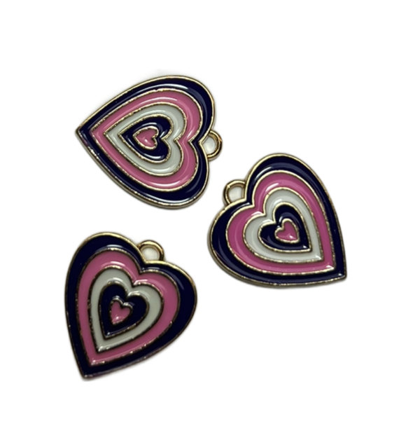 DYO heart double paars