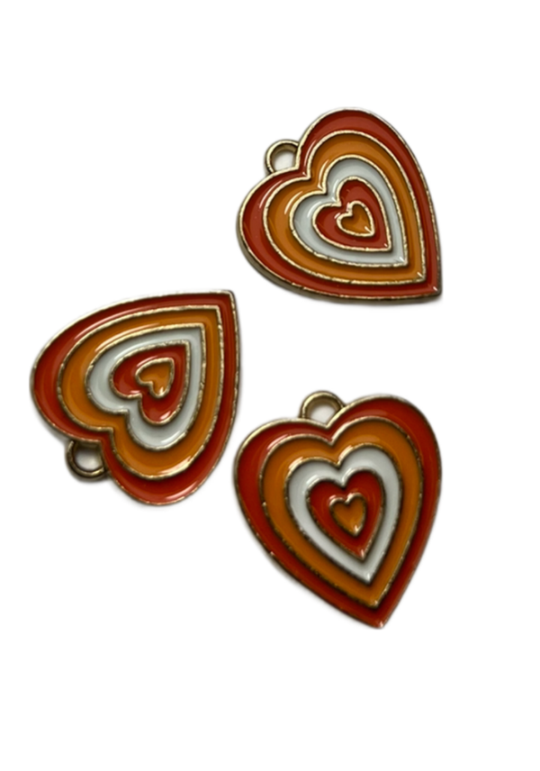 DYO heart double oranje