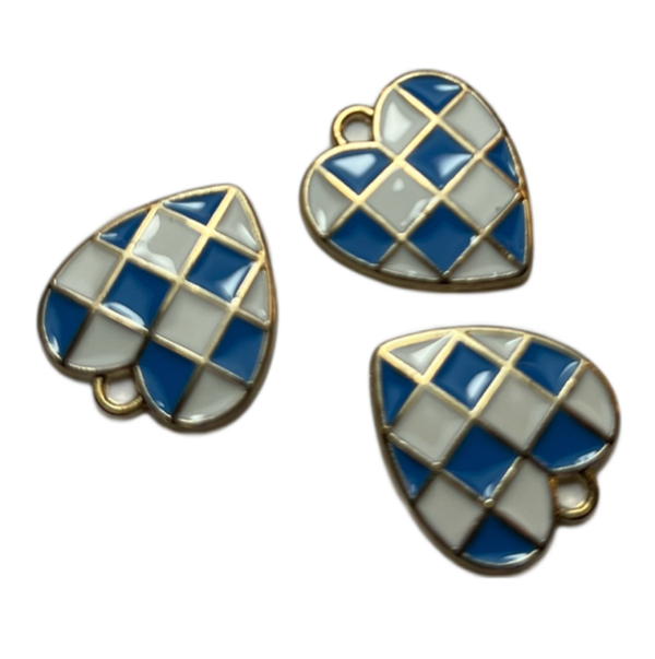 DYO heart blokjes blauw