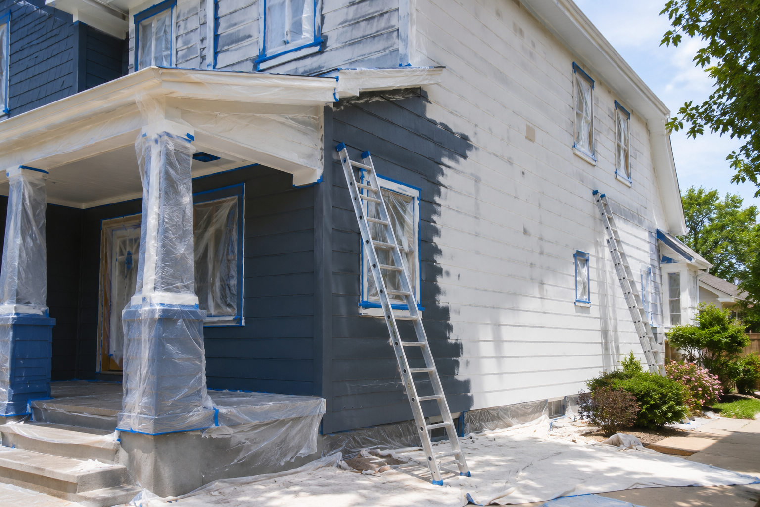 Exterior painting