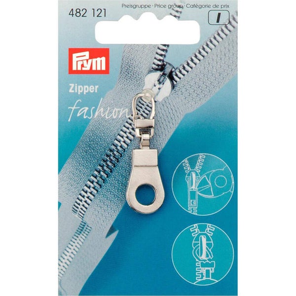 zipper aan ritssluiting