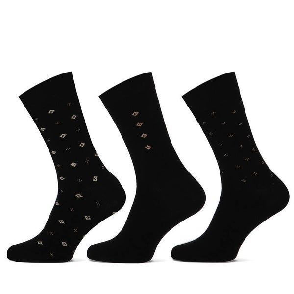 herensokken 40/46 75 % katoen zonder voelbare teennaad 3 paar €  7,30