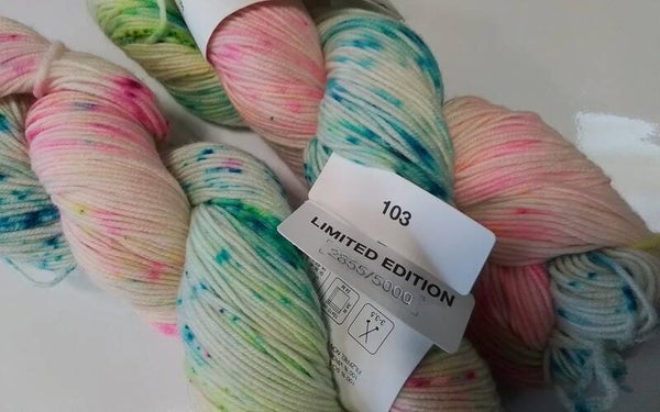 Cool wool hand dyed