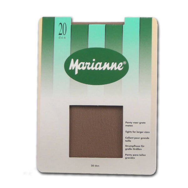 Panty 20 denier voor grote maten