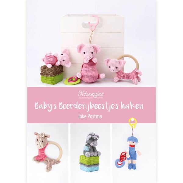 Baby`s boerderijbeestjes haken