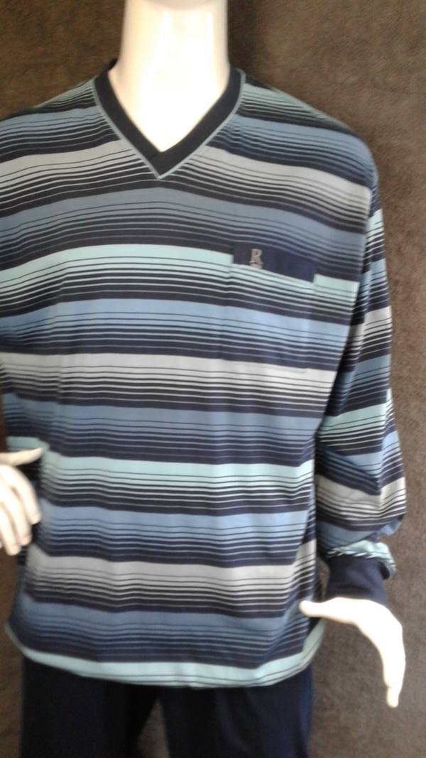 Pyjama Robson tricot met  boordjes