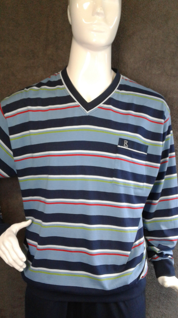 Pyjama Robson tricot met  boordjes