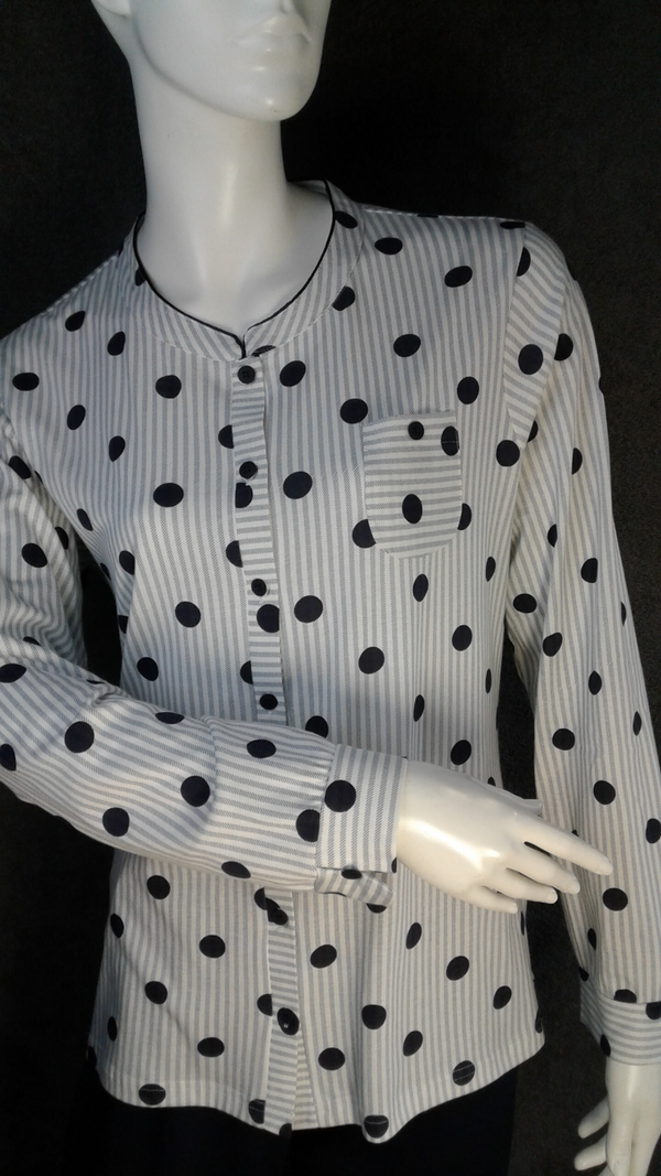 Pyjama tricot Pastunette knoopsluiting jasje