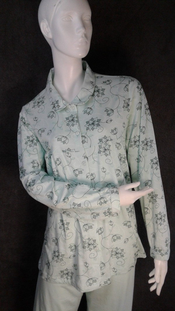 Pyjama tricot Rebalife met knoop sluiting