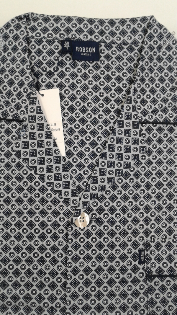 Pyjama Robson katoen