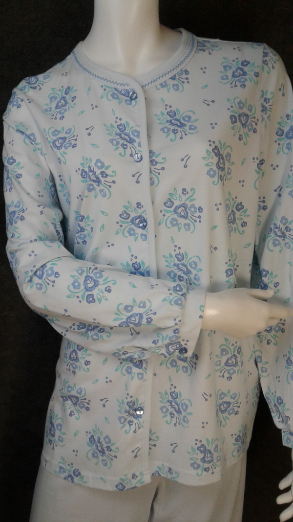Pyjama Comtessa tricot knoopsluiting