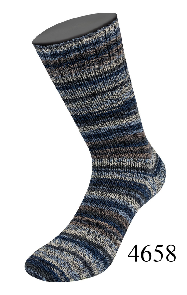 Meilenweit 100 Denim mix 100 gr.