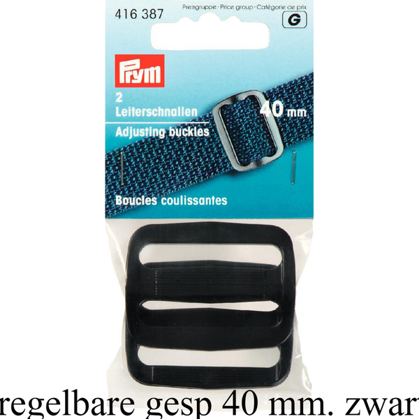 regelbare gesp 2 stuks