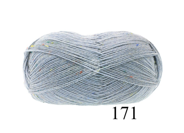 Meilenweit sokkenwol tweed 100 gram
