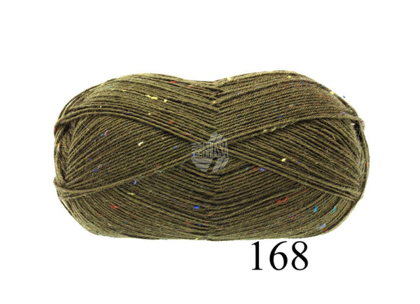 Meilenweit sokkenwol tweed 100 gram
