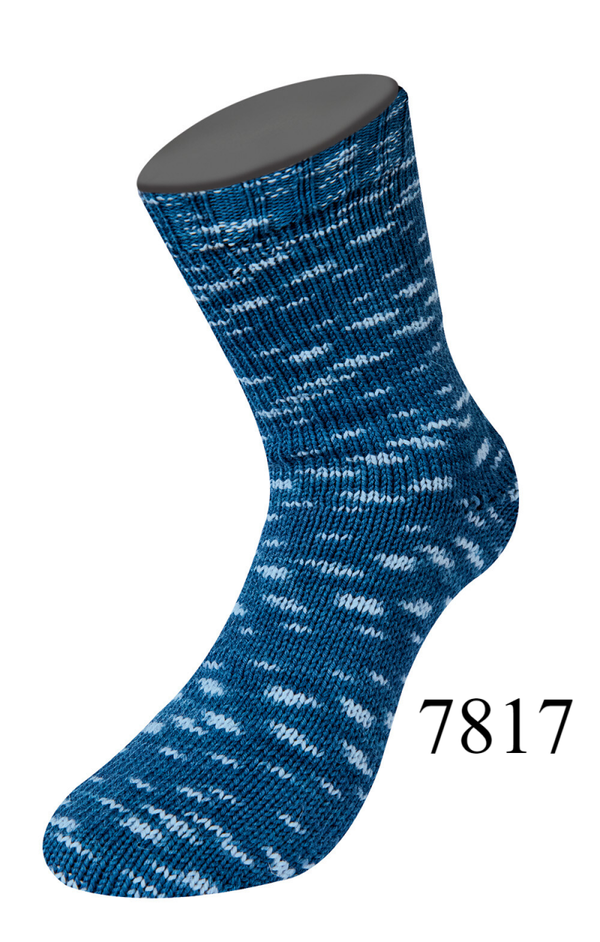 Meilenweit 100 Denim mix 100 gr.